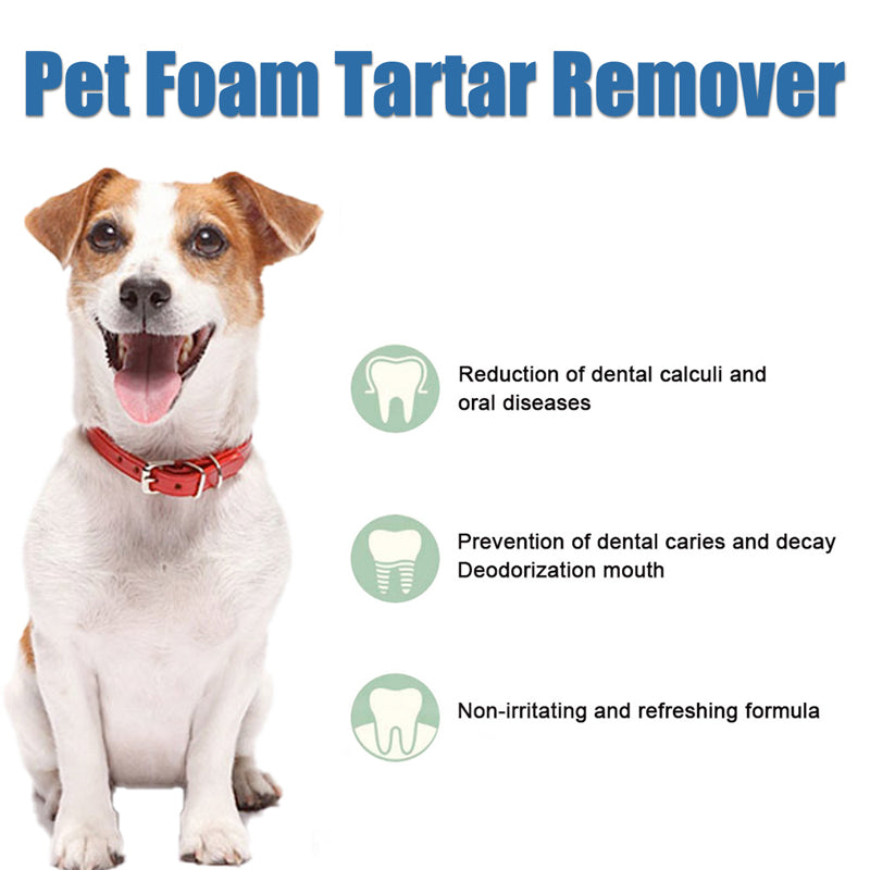 Pet Oral Care Foaming Tartar Remover